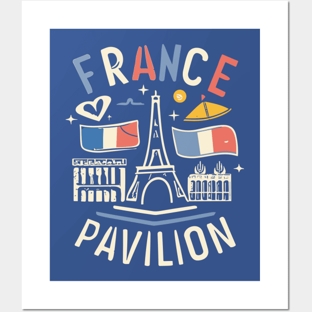 France Pavilion Wall Art by InspiredByTheMagic